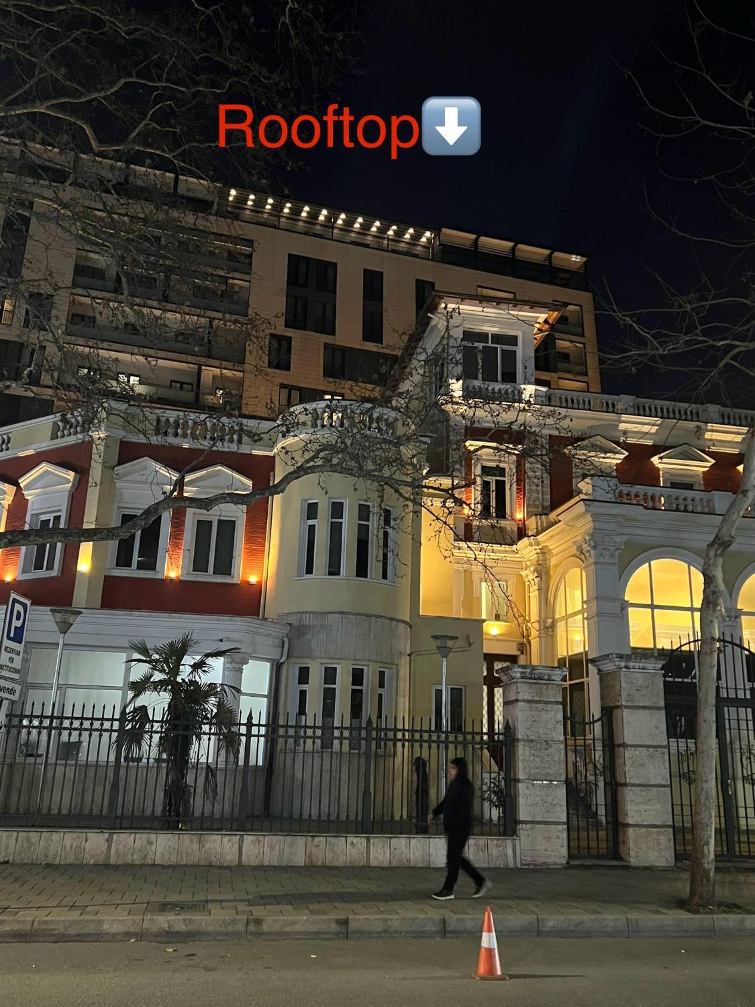 Rooftop City Light Tirana Exteriér fotografie
