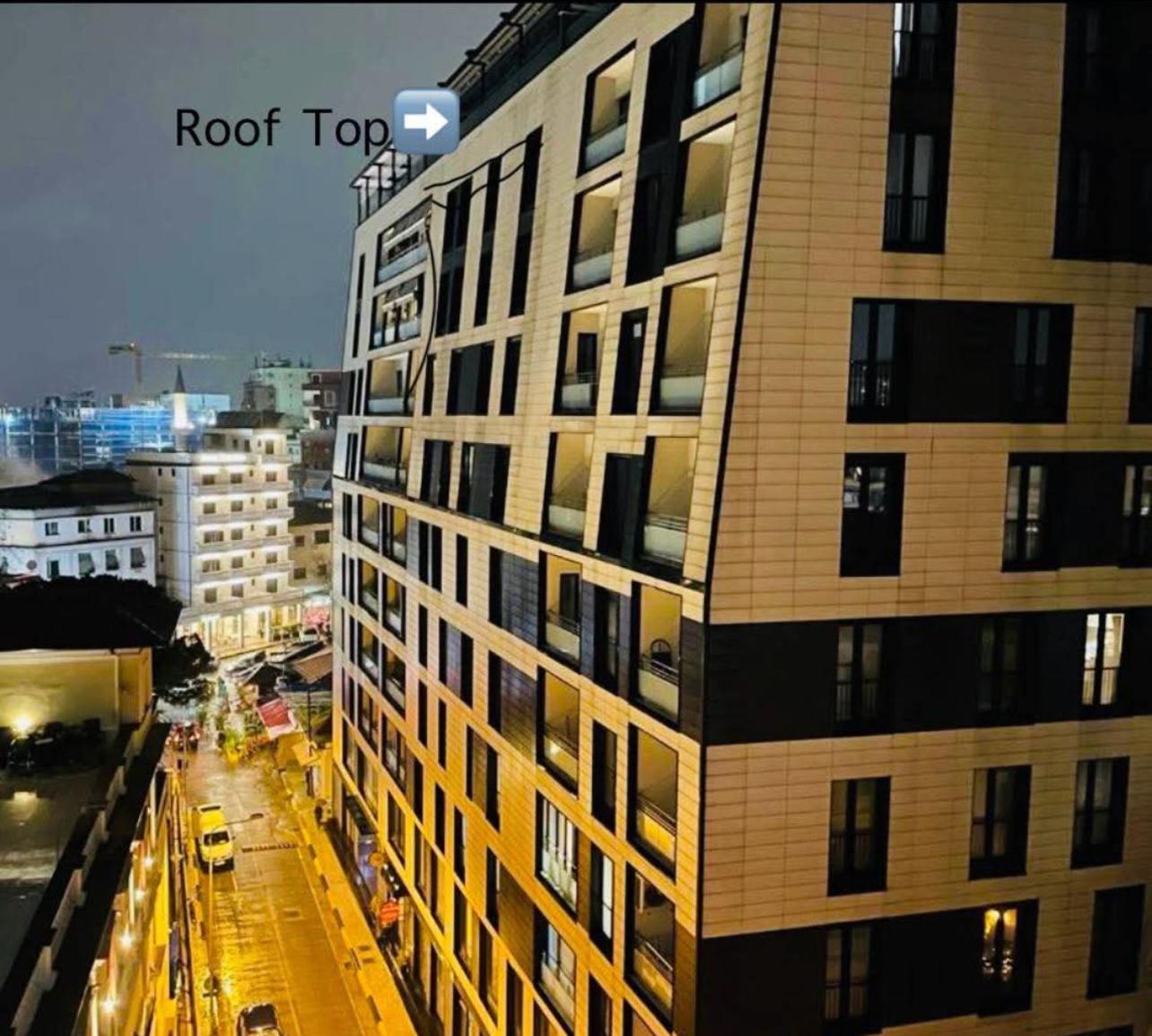 Rooftop City Light Tirana Exteriér fotografie